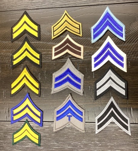 Corporal chevron rank patch - chevron,