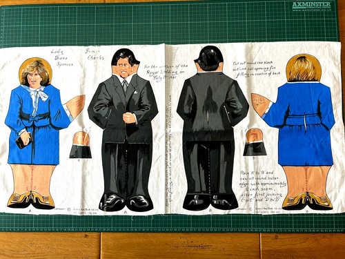 Vintage 1981 charles diana - vintage,
