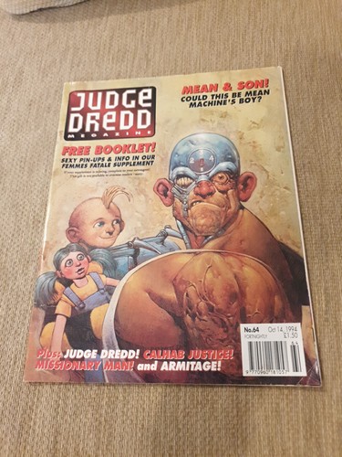Judge dredd megazine - judge,