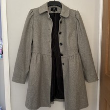 H&M Women's Grey Jacket Coat