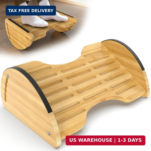 Bamboo foot rest - bamboo, for