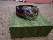 Gucci Belt - Rare in Navy &
