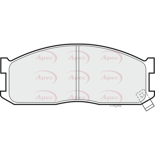 Brake pads set - for, mazda