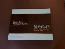 TRAVELLER RPG THE CLASSIC GAMES 1-6 + FAR FUTURE ENTERPRISES # FFE - 005 