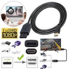 HDMI Converter HD Link Adapter Cable For Nintendo N64 Gamecube NES SNES