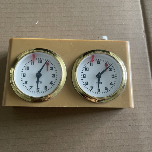 Vintage tcs chess clock - tcs, made