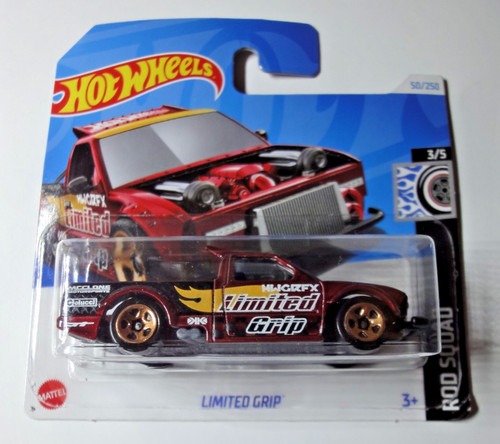 Hot wheels limited grip - hot,