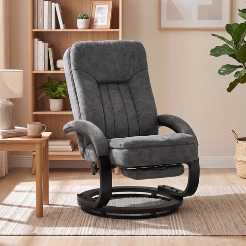 Homcom swivel recliner - homcom, chair