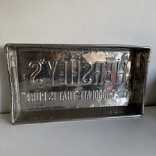Vtg HUGE Hershey's Chocolate Bar Candy 5lb Mold 19” x 10.5” - Metal - Antique