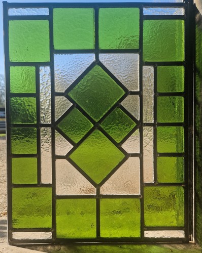 Stained glass panel - stained, x1