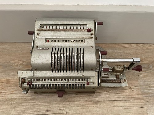 Brunsviga vintage adding - vintage,