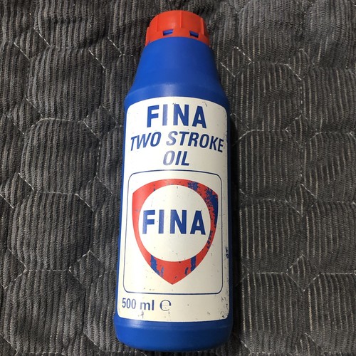 Vintage fina two stroke oil - vintage,