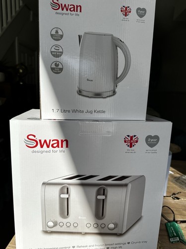 Swan white kettle - swan,