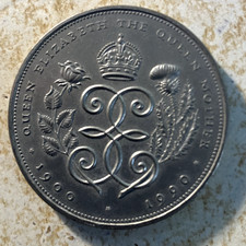 1900 - 1990 QUEEN ELIZABETH THE QUEEN MOTHER'S 90th BIRTHDAY FIVE POUNDS £5 COIN