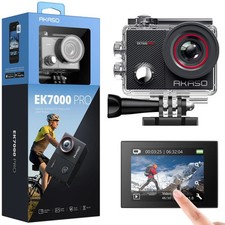 EK7000 Pro 4K Action Camera - Touch Screen EIS Adjustable View Angle 40m