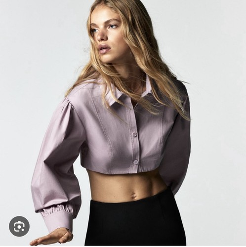 Zara lilac purple - , cropped