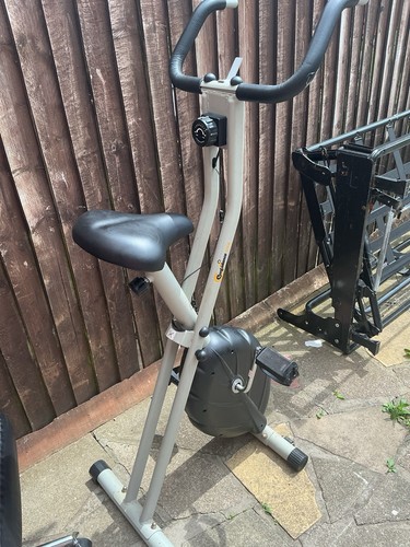 Folding exercise bike accept - bike(,