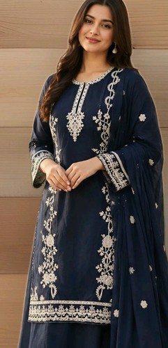Women blue embroidered - women’s,