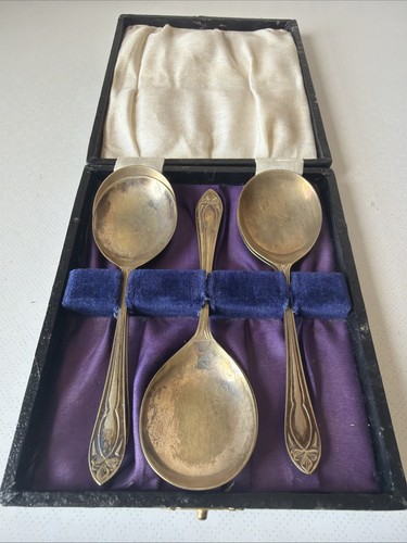 Vintage cased epns - cased,