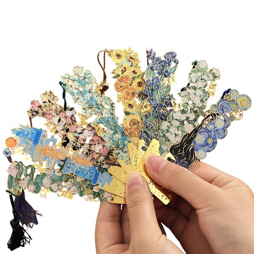 Metal bookmarks with - metal,