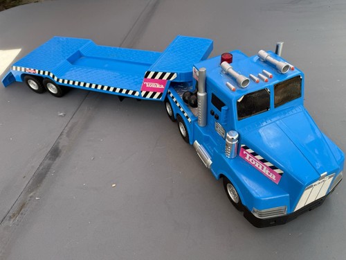 Vintage flatbed tonka lorry - vintage,