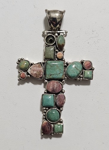 Vintage sterling silver cross - vintage,