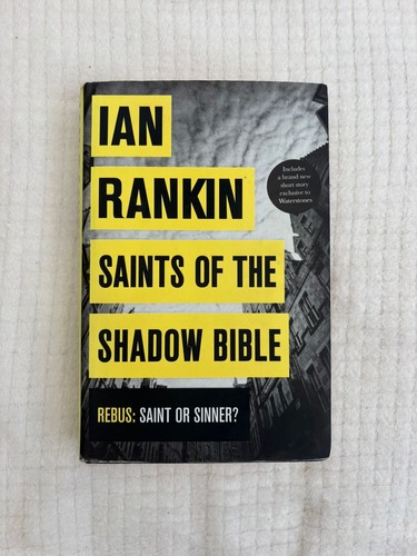 Ian rankin first edition - first, hb