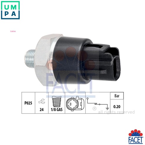 Oil pressure switch 0114 - pressure, for