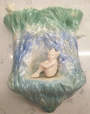 SylvaC pixie wall pocket vase 320 7.5" 19cm VINTAGE 