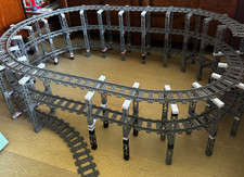 Lego train track elevation