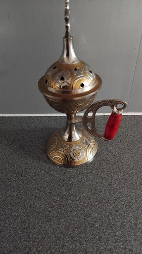 Vintage engraved incense - vintage,