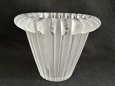 Lalique Crystal "Royat" Vase