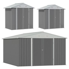 Garden Storage Shed Galvanised