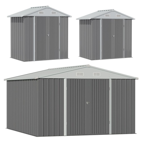 Garden storage shed galvanised - storage,