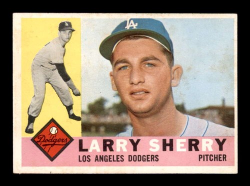 1960 topps 105 larry sherry - #105,