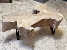 Rustic solid wood log - log, slice