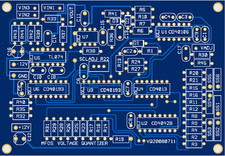MFOS Voltage Quantizer Synth Module Bare PCB