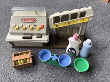 Vintage Casdon Hypertill Toy Till Play Cash Register ‘79 Red Boxed With Extras 