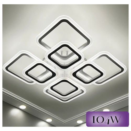 104w smart led ceiling light - led,
