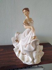 LEONARDO COLLECTION LADY FIGURINE 9" in height