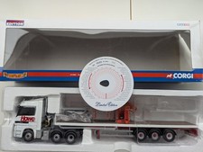 Corgi 1.50 Mercedes Actros Crane Trailer & Brick Load - A Howe  - CC13804