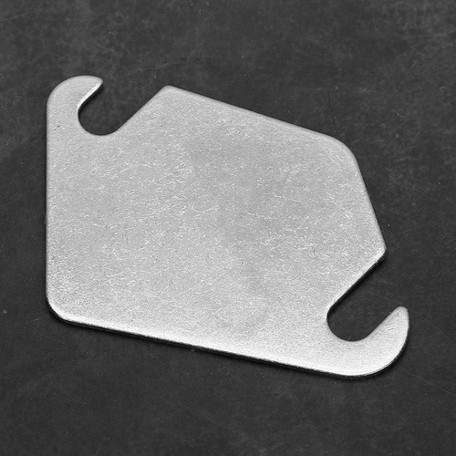 Egr valve blank plate fit - plate, for