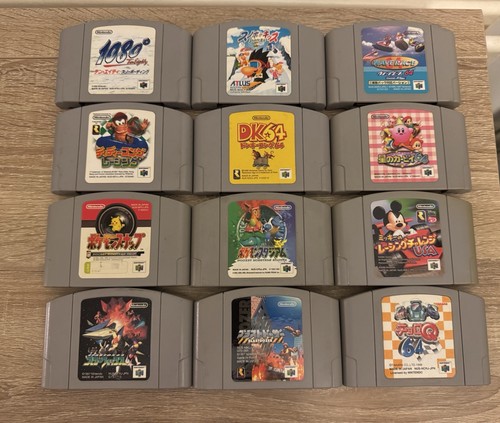 Japanese nintendo n64 games - japanese,