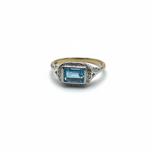 9ct two tone gold natural - two,