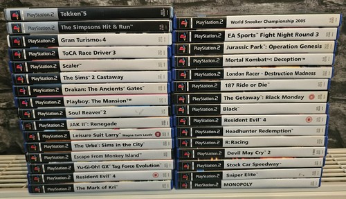 Sony playstation ps2 games - playstation, 2