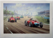German Grand Prix, 1957  by M Jeffries reproduction print
