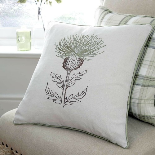 Thistle cushion cover balmoral - thistle,