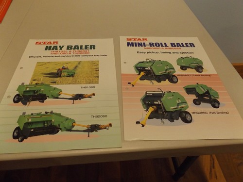 Star hay baler - star,