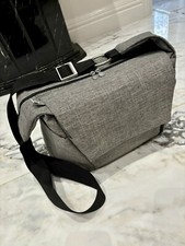 Stokke Xplory Changing Bag - Black Melange Grey - Immaculate Condition
