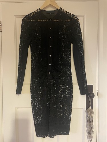 Vintage lace slip dress - lace,